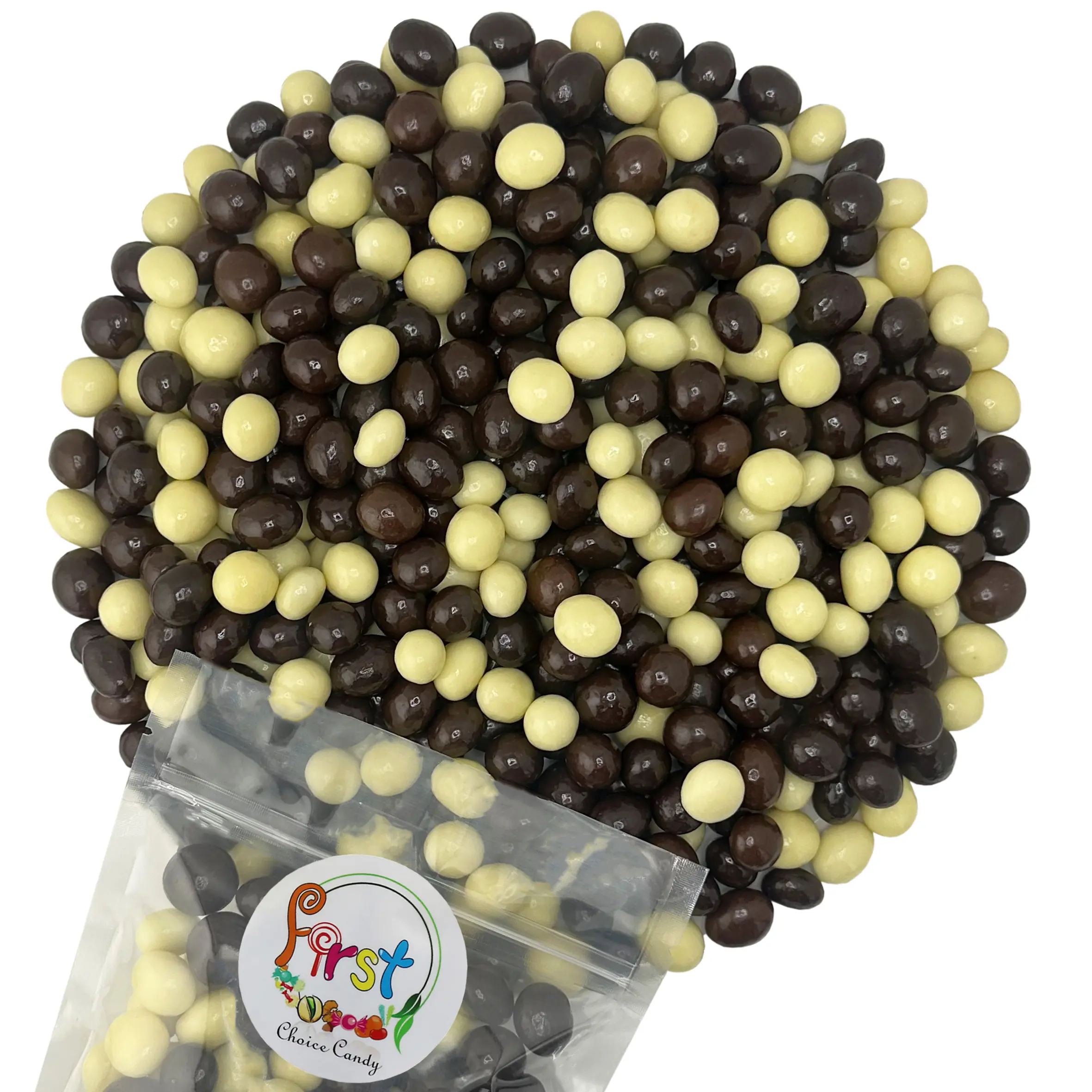 New York Mix Chocolate Covered Roasted Espresso Coffee Beans 2 LB Bag