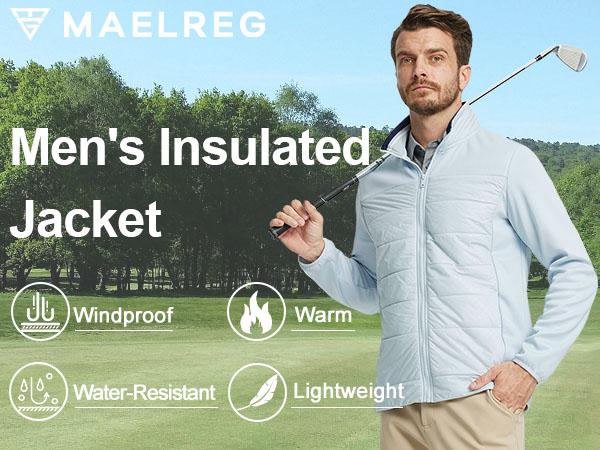 MAELREG Men's Winter Jacket Lightweight Full Zip Fleece Coat Thermal Warm Golf Outerwear Casual Stylish Soft Long Sleeve Menswear MAELREG Men's Winter Jacket Lightweight Full Zip Fleece Coat Thermal Warm Golf Outerwear Casual Stylish Soft Long Sleeve Menswear