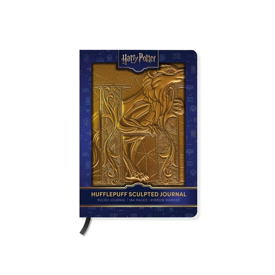 Harry Potter Sculpted Journal: Hufflepuff by Insight Editions (Hardcover)