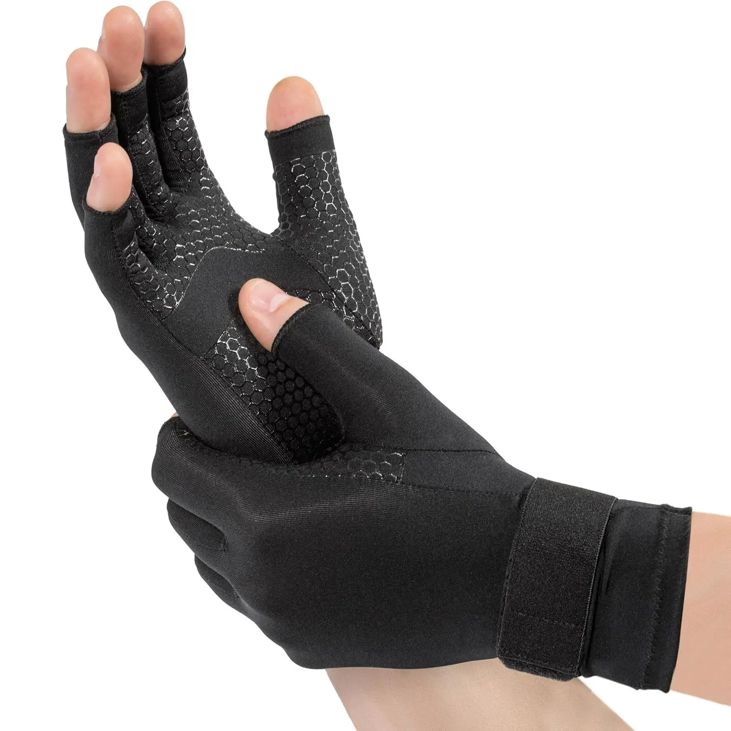 Copper Infused Compression Support Breathable Material Arthritis Gloves for Hand & Finger, Relief for Joint Pain, Unisex Design, Ideal for Daily Use