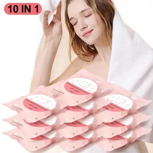 Portable Oversized Bath Towel, Disposable Compressed Body Towel 27"*55", 5/10 Set per Pack. Suit for Business-trip, Weekender, Travel, Perfect for Home Living and Outside Stay