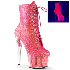 Pleaser Adore-1020G Women's Lace Platform Ankle Boot - All Seasons Women's Footwear