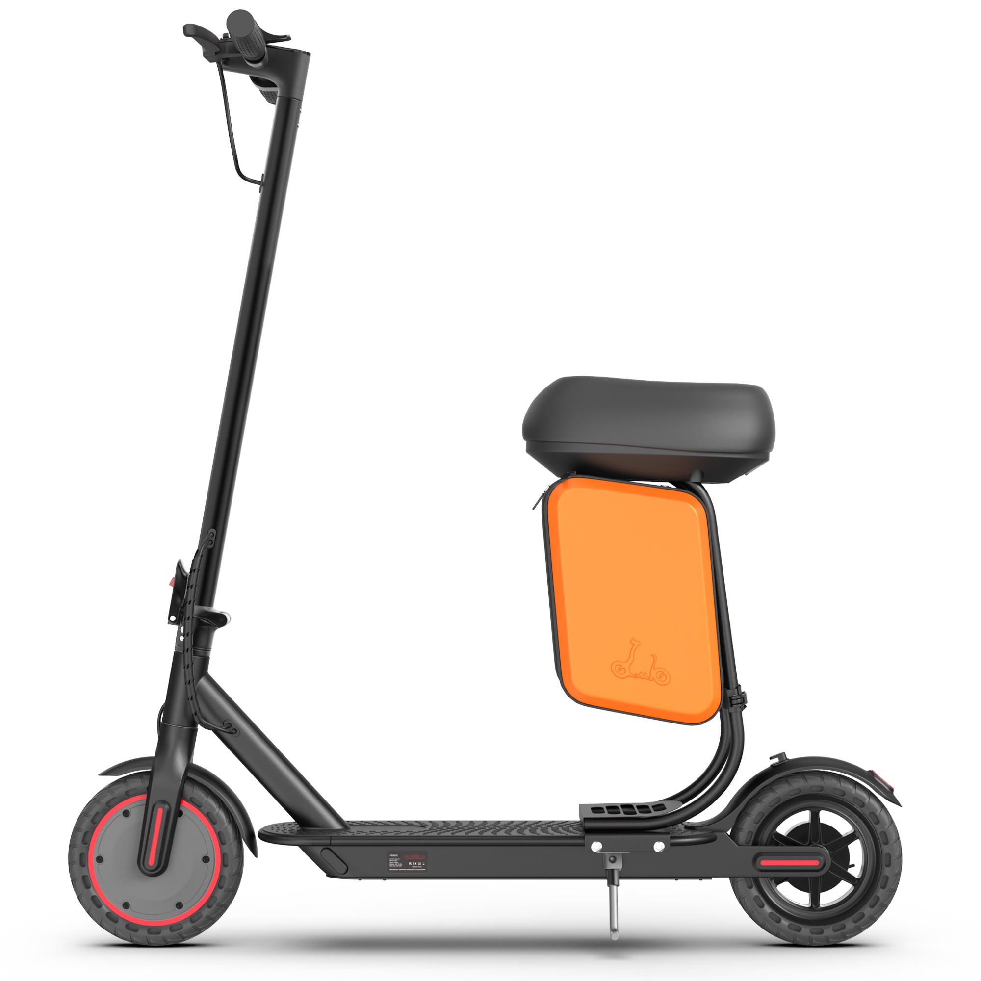 Electric Scooter – 19 MPH Max Speed, 350W Motor, Adults Teens, 8.5" Honeycomb Solid Tires,  Foldable Design, Dual Braking System, smart app control, foldable commuter scooter, Long Range Commuter