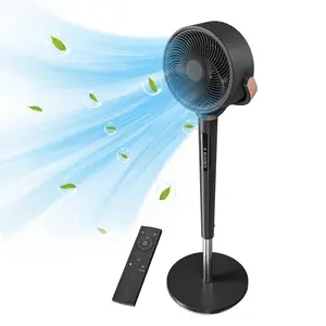 TEHANLD circulator Fan for Home Standing Oscillating with Whole Room Airflow Remote 100ft, 20dB,Cooling Fan for Bedroom,16 Wind Speeds,4 Modes,Quiet Operation