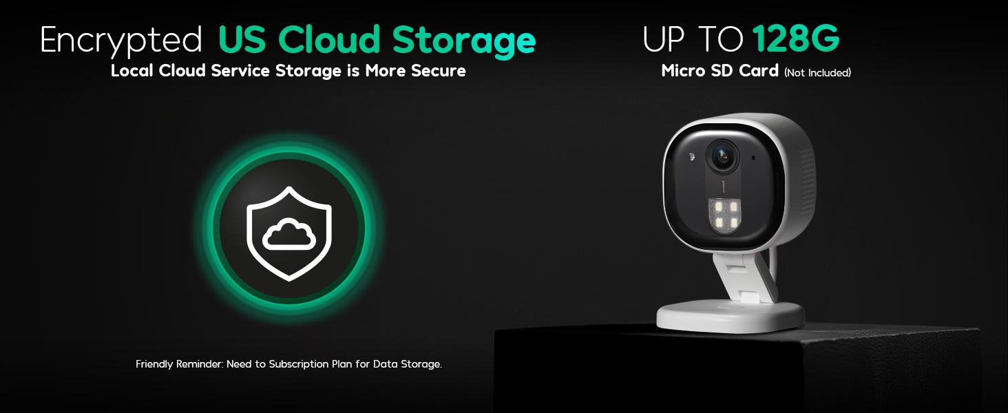 Winees security camera M3pro--Best Smart Security Camera on TikTok, Wired 2K-4MP Color night version,600 lumen spotlight,Dog/Cat/Pets/Baby/Security System,Indoor/Outdoor IP65-Rated, WiFi,