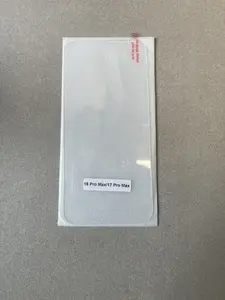 iPhone 16/17 Pro Max Tempered Glass Screen Protector 9H Strength Unbreakable Drop-Proof 99.9% Transparency Bubble-Free Installation