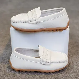 Slip-On for Young People - Lightweight Comfortable Shoes Suitable for All Seasons, Equipped with Adjustable Straps, Breathable Fabric Upper-Slip Rubber Suitable for Young Boys Girls, Round Toe Design, Flexible Footwear