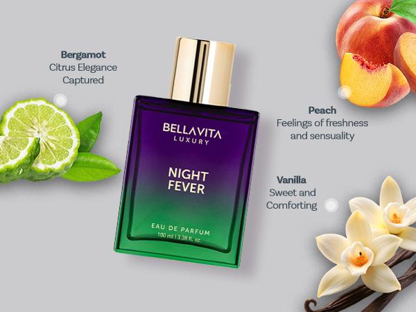 Trio Noir by BellaVita Luxury | Perfume Combo for Men & Women | G.O.A.T. Man – Bergamot, Amber & Vetiver | CEO Man – Lemon, Lavender, Tonka & Agarwood | Night Fever – Bergamot Mandarin, Peach, Musk & Vanilla | Long Lasting, Vegan & Cruelty Free EDP