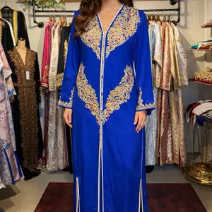قفطان مغربي في امريكا Handmade Moroccan caftan
