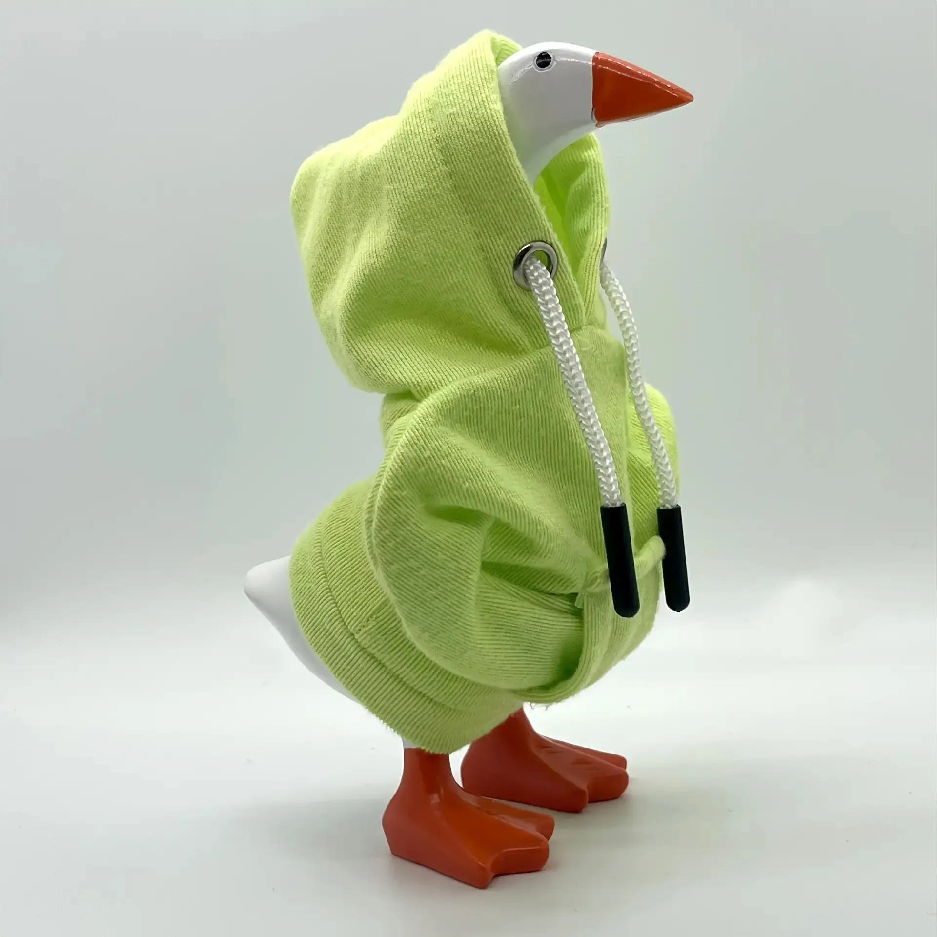 Goose Costume Set with Hooded Sweater, Cute Hoodie and Feet, Soft Filled Animal, Perfect for Theme Parties and Daily Wear, Everyday Outfit, Clothes