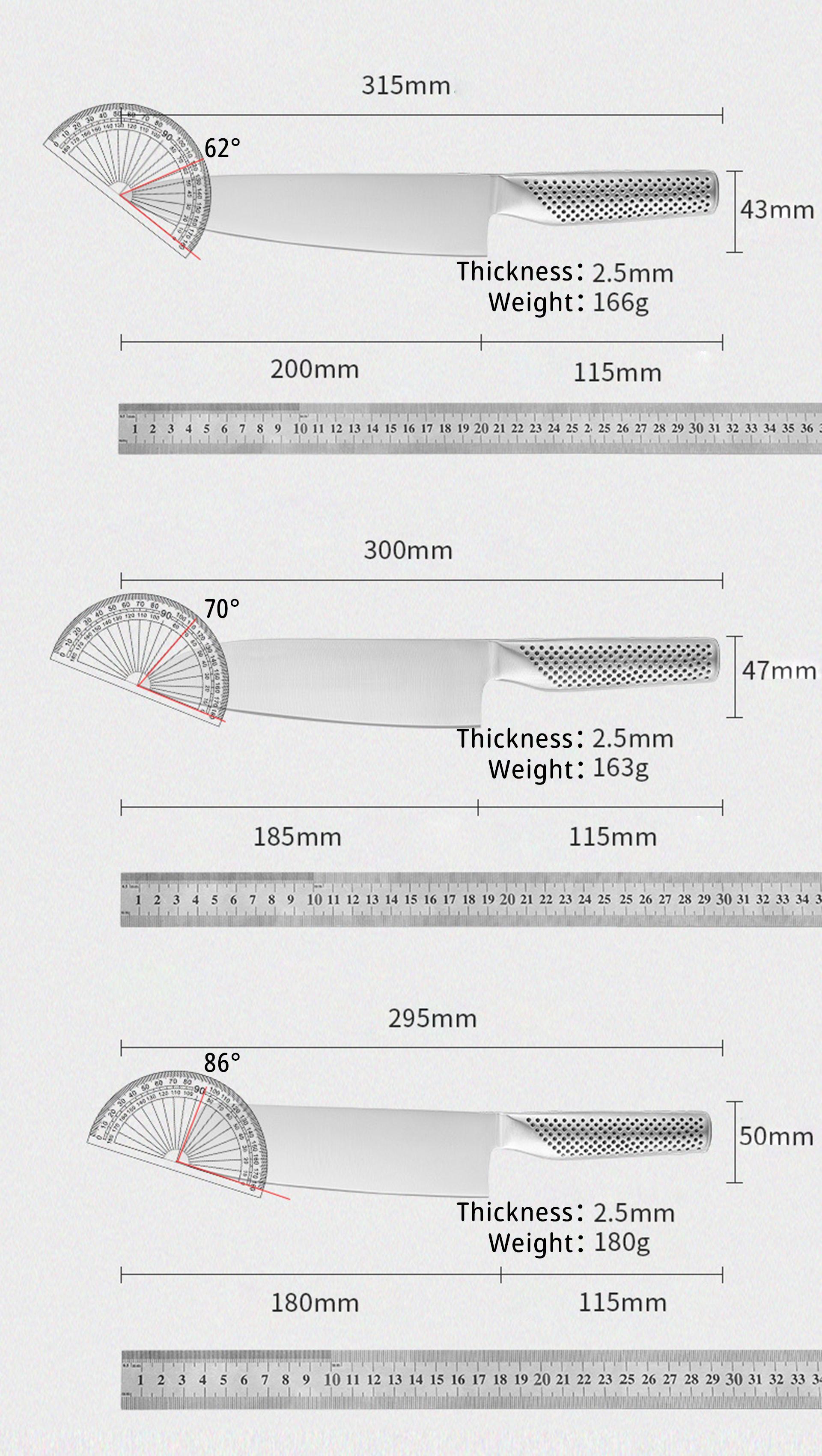 1Pc Japanese Chef Knife – Stainless Steel Home Kitchen Quality Knives for Precise Vegetable and Meat Cutting Great Gift Kitchen Tools