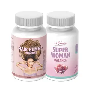 By La Bronca super women and beauty grow gummies for skin, hair and nails