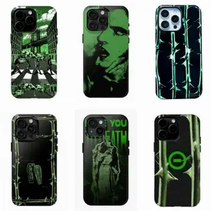 The Matrix Neo Cyberpunk Green Aesthetic Phone Case Compatible with iPhone 11, 12, 13, 14, 15, 16, 17 & Samsung S22 S23 S24 S25 S26 – check our available sizes