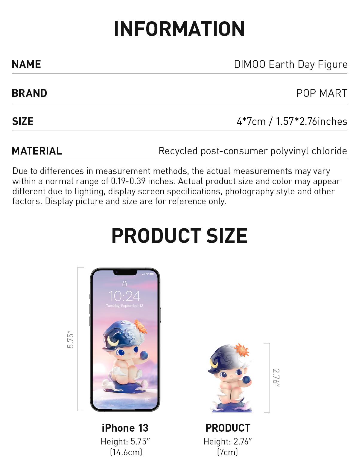 POP MART DIMOO Earth Day Figure