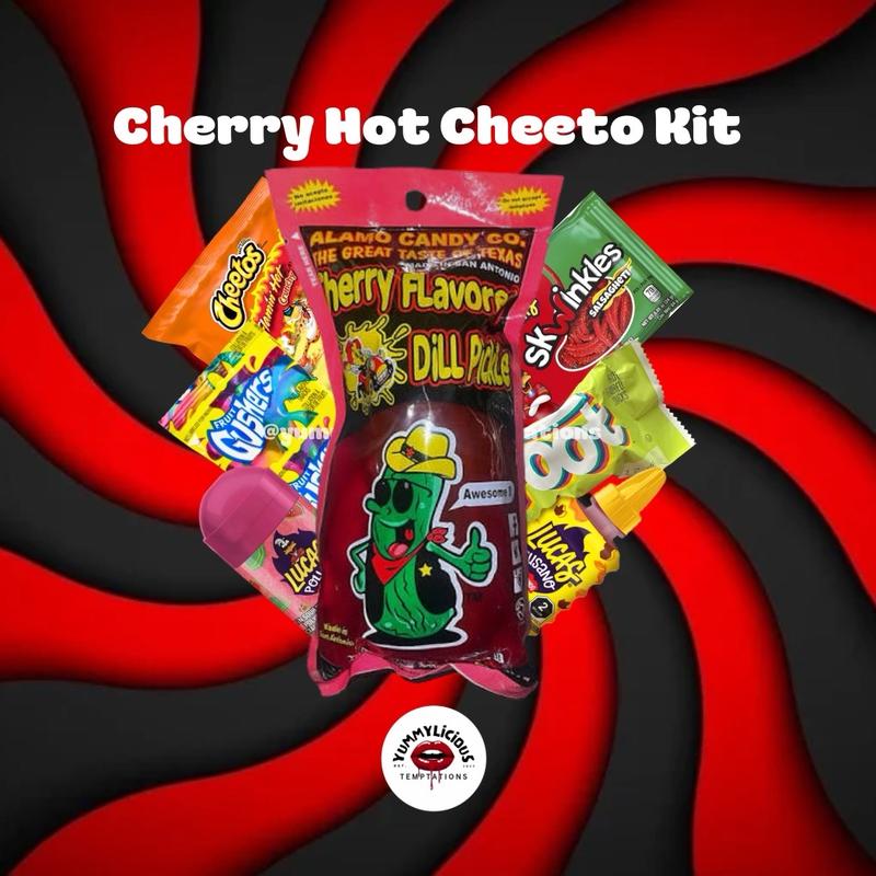 Yummylicious Cherry Hot Cheeto Kit Snack