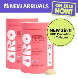 URO Women’s Probiotic + Collagen Powder for Vaginal, Gut & Skin Health - 2 bottle