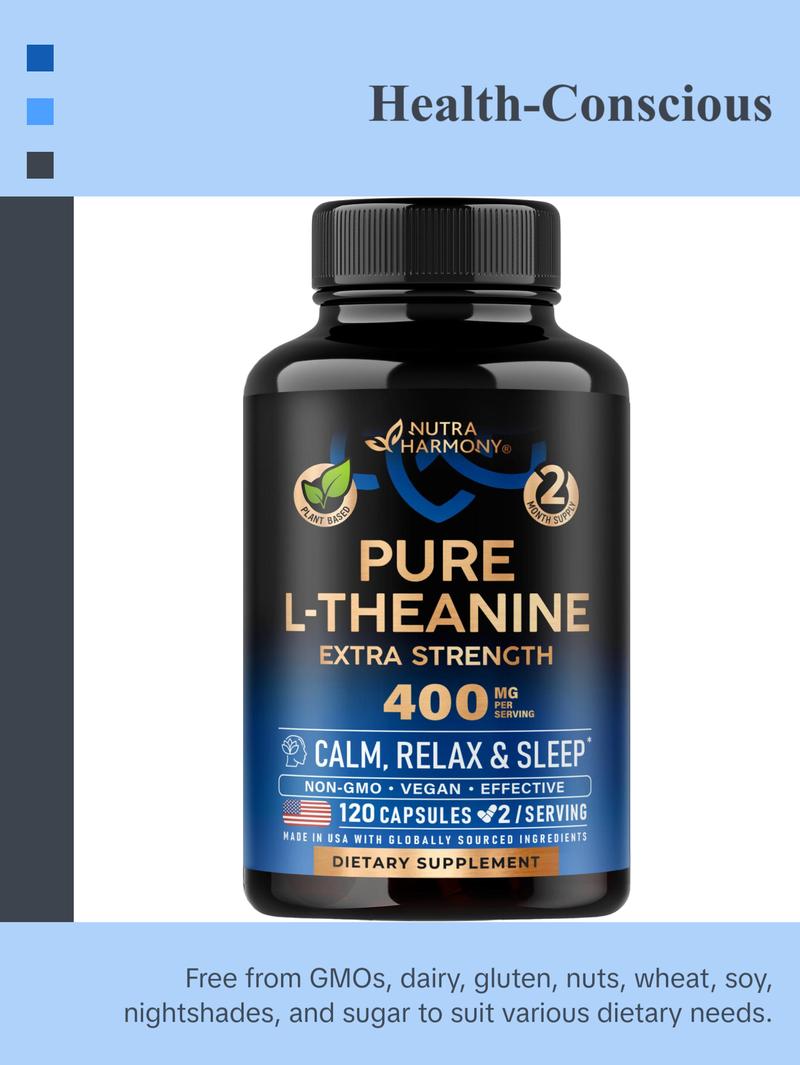 L Theanine Supplement 400 mg