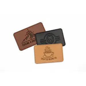 Custom Laser Engraved Leather Patch