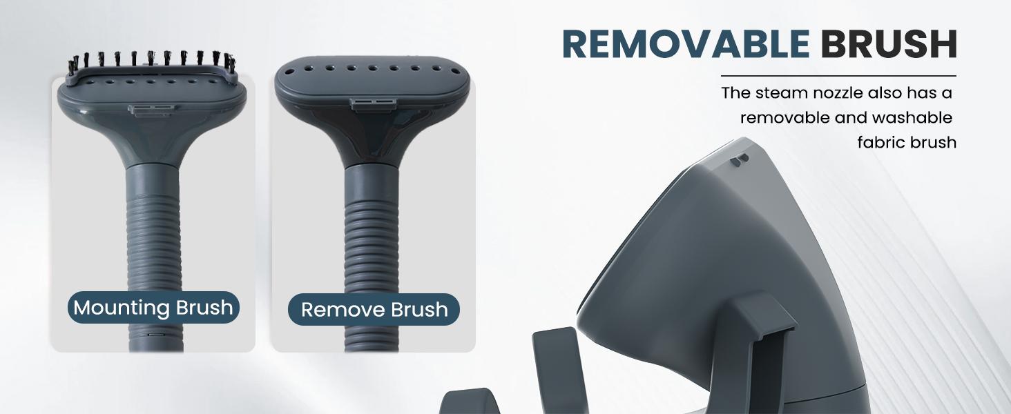 Sweetcrispy Standing Fabric Steamer Professional Wrinkle Remover 1500W Quick Heating 45 Secs Efficient Clothing Care with Large Water Tank & Easy Fill Sweetcrispy Standing Fabric Steamer Professional Wrinkle Remover 1500W Quick Heating 45 Secs Efficient Clothing Care with Large Water Tank & Easy Fill