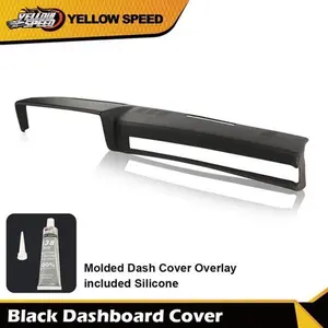 Black Dashboard Cover Fit For GMC Chevrolet Trucks SUV Pickup Dash Repair