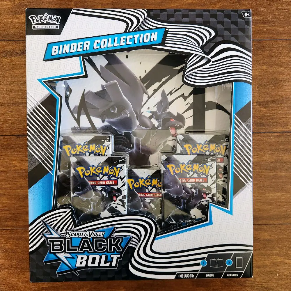 pokemon trading card game black bolt binder collection Pokémon Black Bolt & White Flare Unova Victini Illustration Collection main image 0