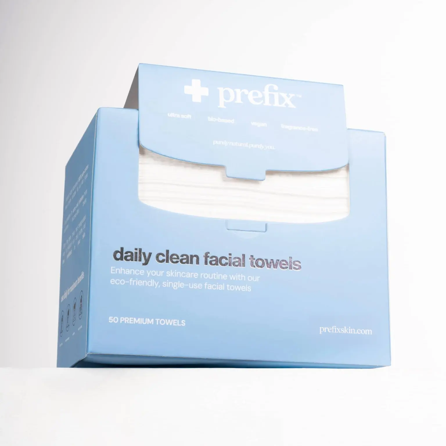prefix daily clean facial towels