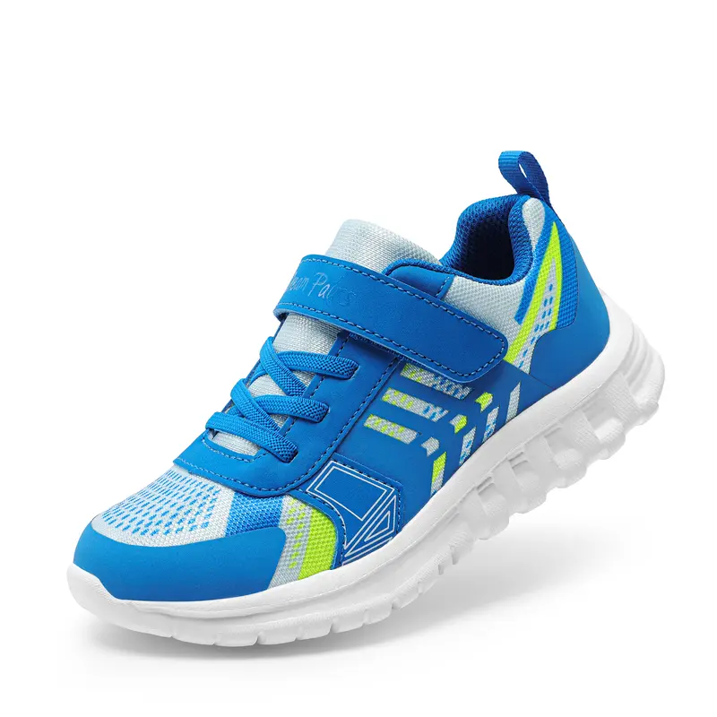 Dream Pairs Kids' Gradeschool EZ-On Sporty Breathable Mesh Shoes - Kids Shoes, 4-5 Years, Fast On/Off, Impact Cushion, Fabric, Lightweight Low-Top Back-to-School Running Footwear for Boys & Girls,outdoorfun