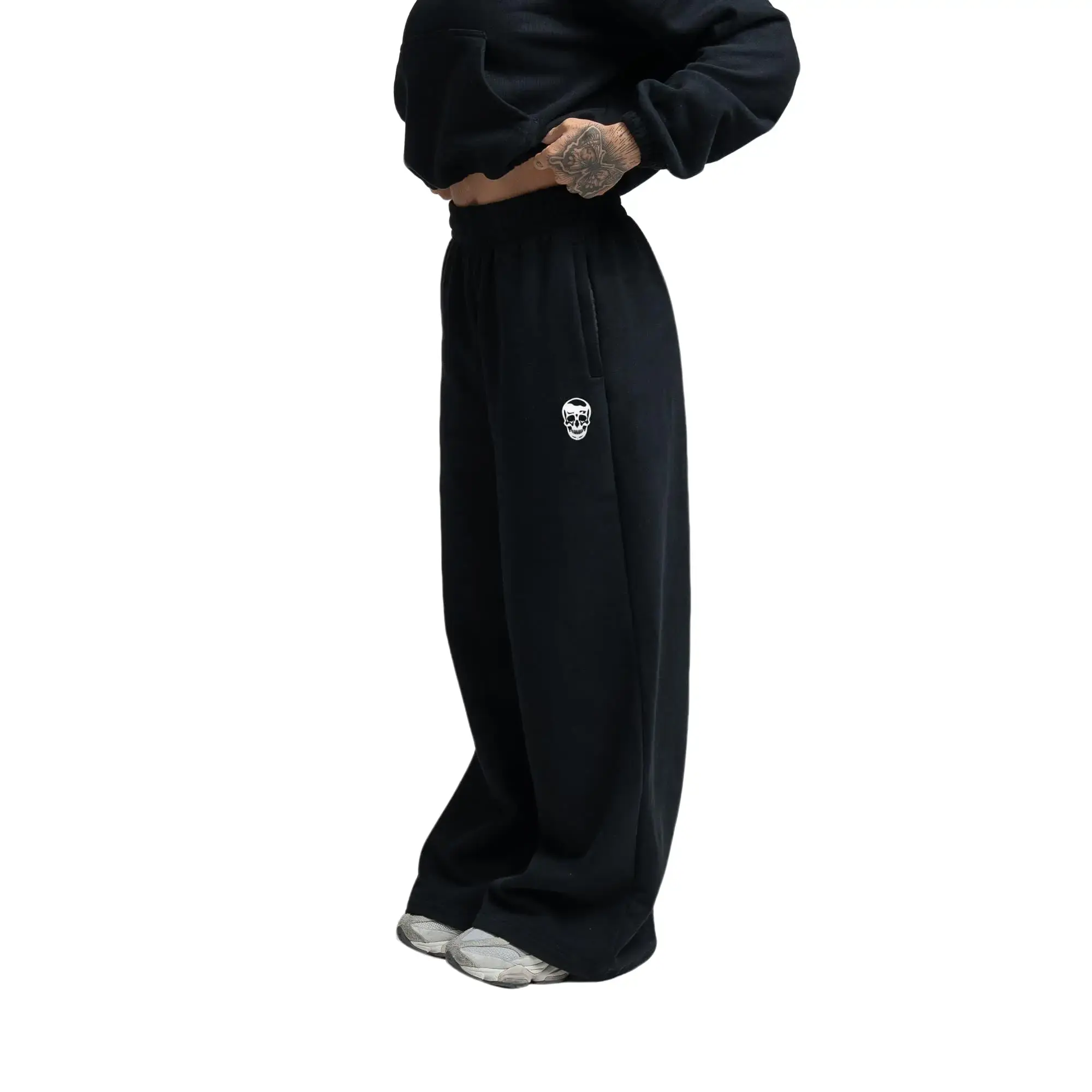 Gymreapers Heavyweight Wide Leg Jogger Loose Jogger Fit Athletic Joggers Pants