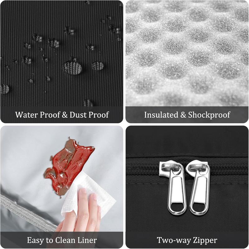 Nifogo Lunch Bag for Women Men - Large Insulated Reusable Cooler Tote, Water Resistant Portable for Work & Picnic