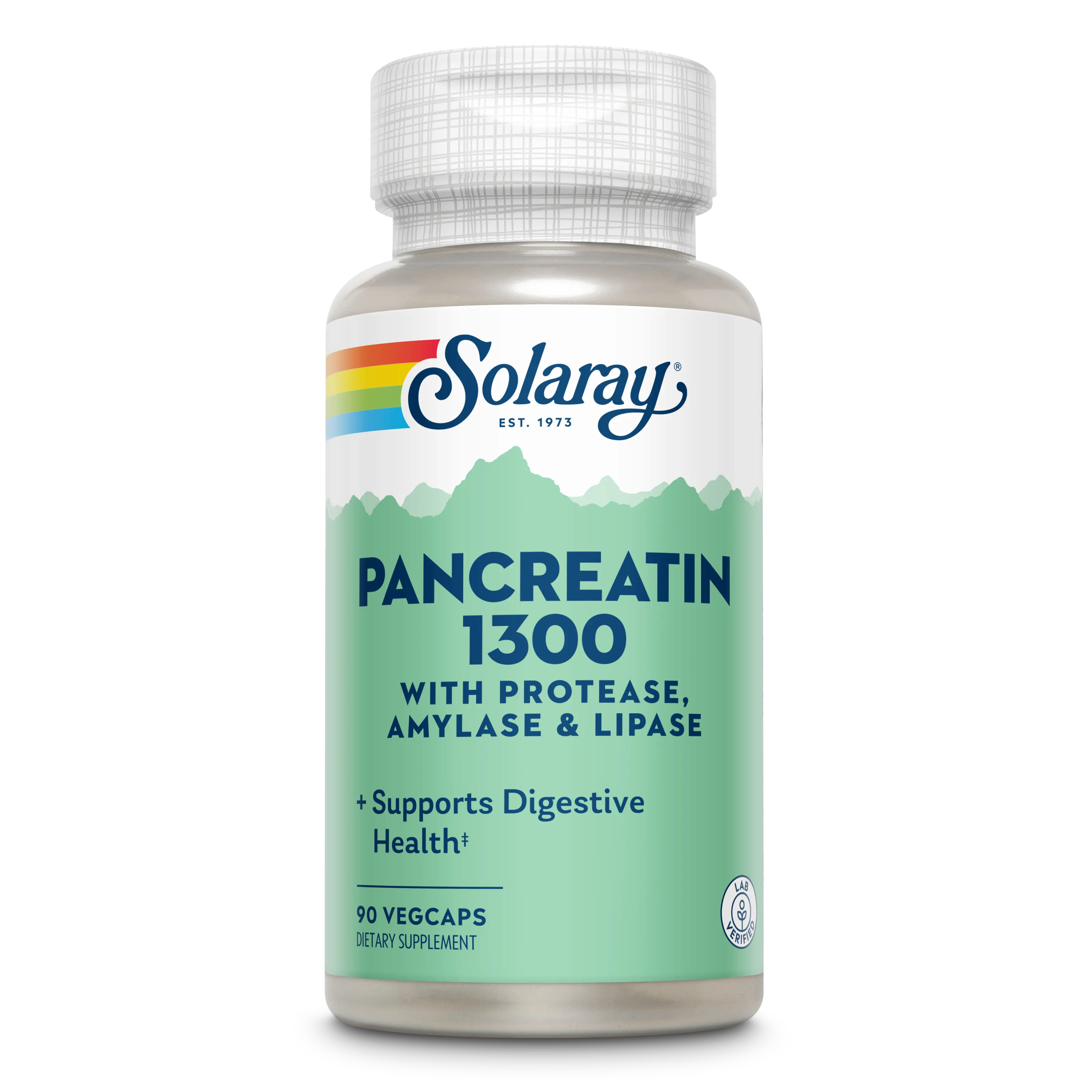 Pancreatin 1300 Dietary Supplement, Digestive Enzyme for Nutritional Support