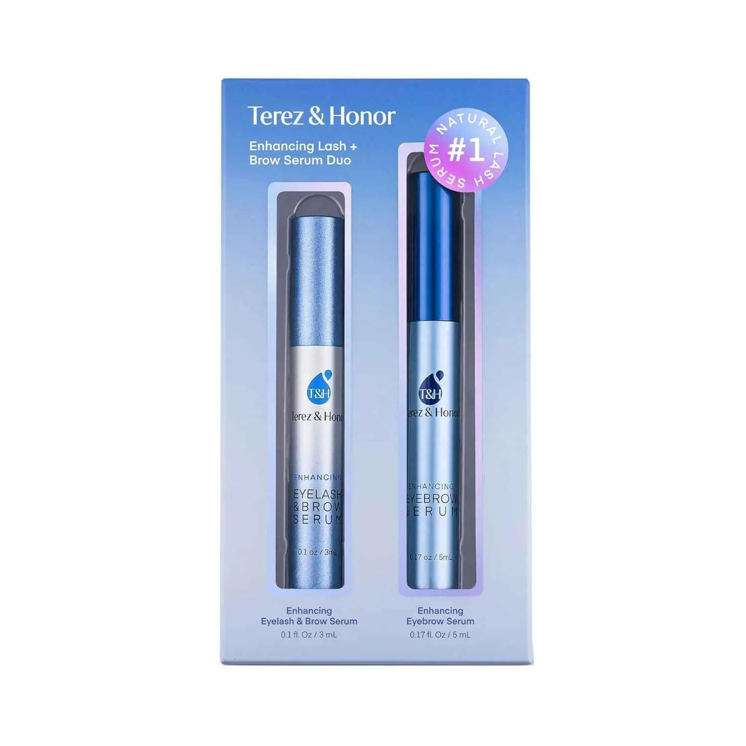 Terez & Honor Radiant Gaze Set – Lash + Brow Serum