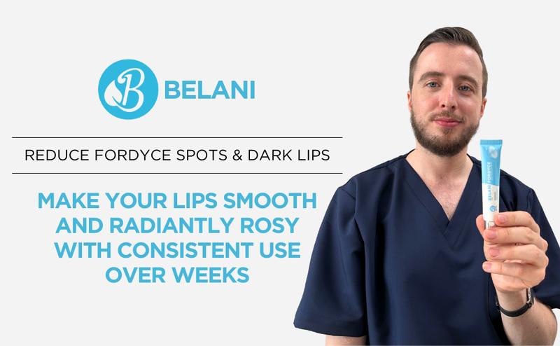 [Review & Save 20%] Belani Fordyce Cream for Lips - Fordyce Spot Care, Lip Moisturizer & Repair Balm for Men & Woman, Helps Improve Dark Lips, Enriched with Nelupure & Shea Butter (0.7 Oz)