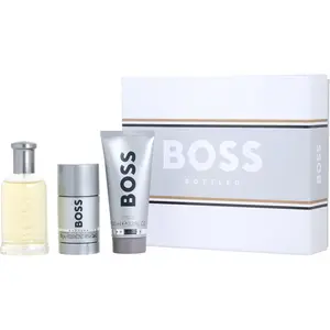 Boss #6 Set-Edt Spray 3.3 Oz & Deodorant Stick 2.4 Oz & Shower Gel 3.3 Oz For Men