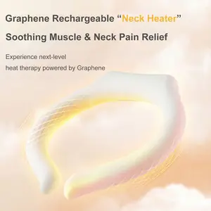 Graphene Rechargeable Neck Warmer - 3 Gear Heating, 8H Use, Food-Grade Silicone, Soothing Muscle & Neck Pain Relief, neck warmer, neck heater, handy heater, Best Gift for Parents, Lovers, Friends, Valentine's Day Gift, Mother's Day Gift, scarf, keep warm