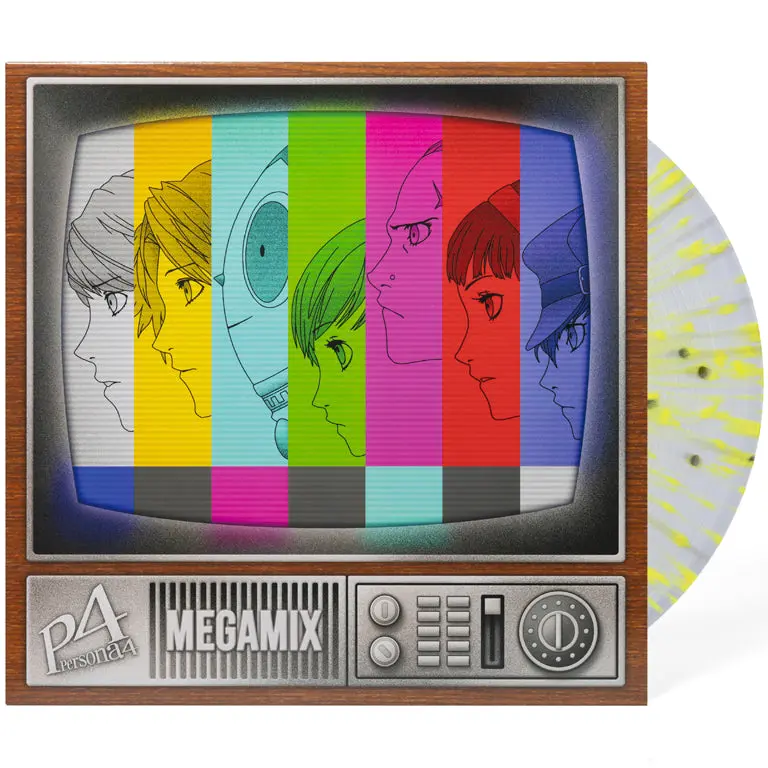 iam8bit Persona 4 Megamix Collectible Music Vinyl Soundtrack, Albums on Vinyl, Splatter