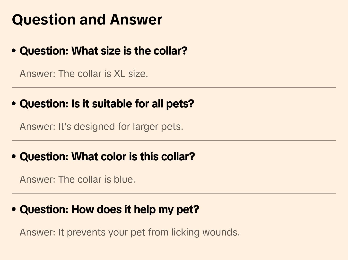 Total Pet Health Inflatable Collar