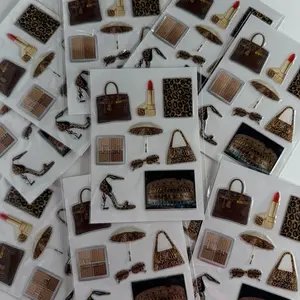 Aesthetic 3D Phone Case Stickers "cheater" - Vibrant Stickers, Waterproof, Unique Design for Personalization