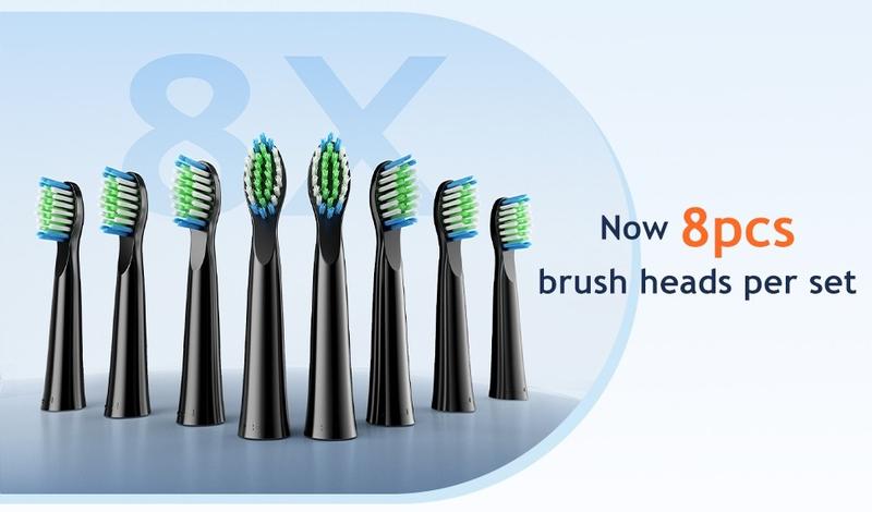 Fairywill D7s Electric Toothbrush,Sonic Toothbrush for Adults,6 or 8pcs Dupont Brush Heads with Travel Covers and Electric Toothbrush Holder Fairywill D7s Electric Toothbrush,Sonic Toothbrush for Adults,6 or 8pcs Dupont Brush Heads with Travel Covers and Electric Toothbrush Holder