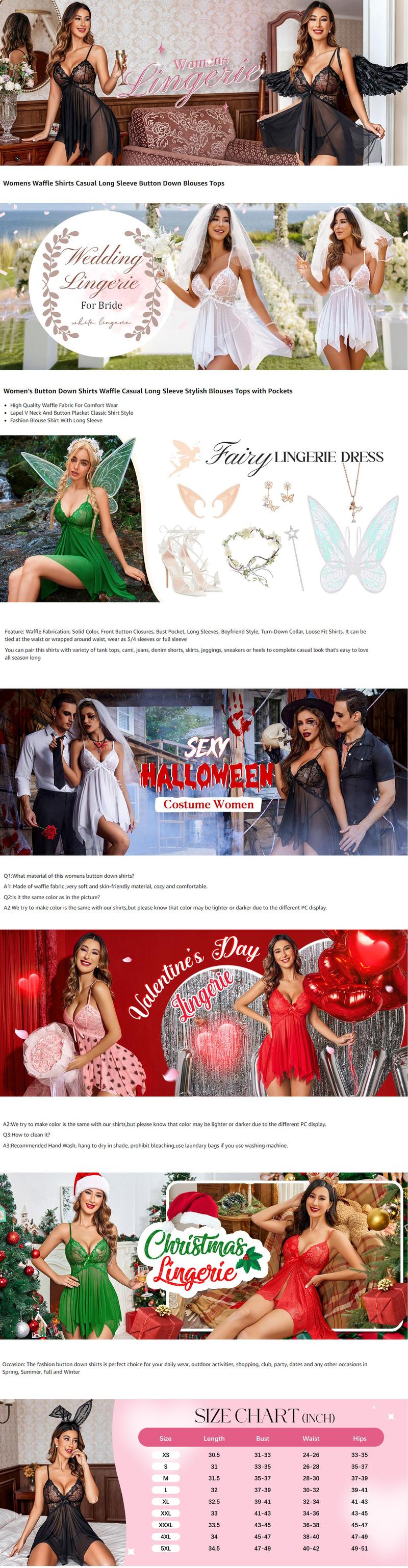 Dealsforyoudays - Avidlove Hot Lingerie for Women Lace Sleepwear Outfits Plus Size Langeray XS-5XL wedding gift for Holiday Daily Wear Dealsforyoudays - Avidlove Hot Lingerie for Women Lace Sleepwear Outfits Plus Size Langeray XS-5XL wedding gift for Holiday Daily Wear