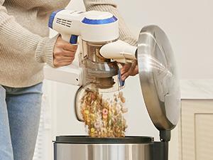 Tineco A10 Essentials Cordless Stick Vacuum Cleaner, Lightweight and Quiet, Powerful Suction, Converts to Handheld Vacuum with Attachments, Wall-Mounted Dock