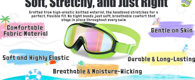 Vvinca Kids pool accessories with Comfort Fabric Strap, Kids Swim Goggles Wide View Anti-Fog/UV No Leaking Swimming Goggles for 3-12 swimming goggles Swimminggoggles Vvinca Kids pool accessories with Comfort Fabric Strap, Kids Swim Goggles Wide View Anti-Fog/UV No Leaking Swimming Goggles for 3-12 swimming goggles Swimminggoggles