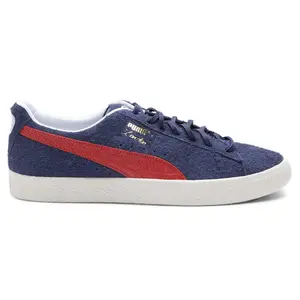 PUMA Mens Clyde Soho London Edition Lace Up Sneakers Shoes Casual - Blue