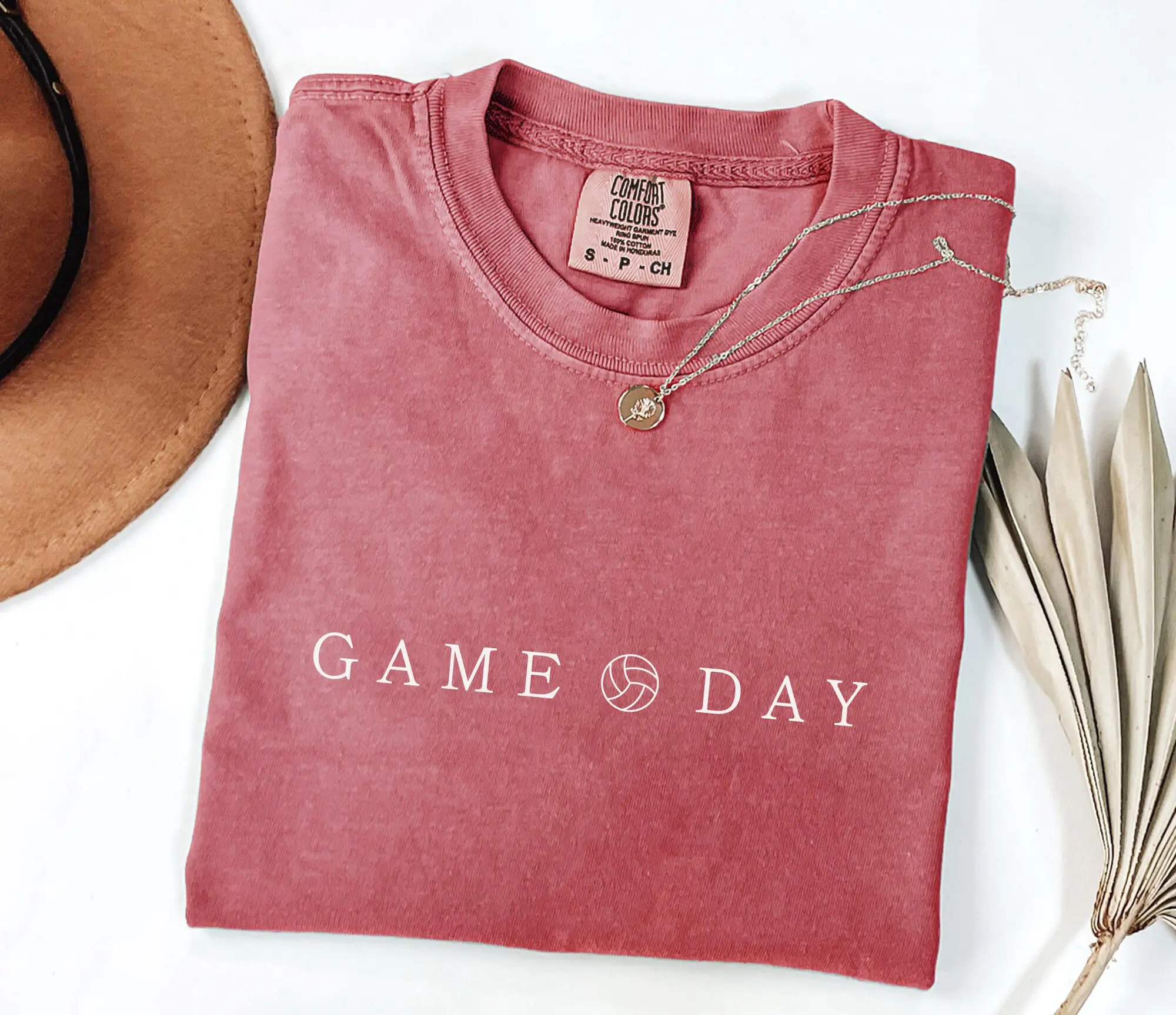 Volleyball Game Day Comfort Colors T-Shirt, Volleyball Lover Gift, Volleyball Fan Tee, Volleyball Season Shirt, Game Day Apparel