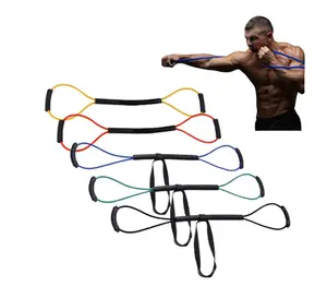【WVCS】Boxing Resistance Band Trainer | Punch & Kick Training Equipment for MMA, Muay Thai & Upper Body Strength | Portable Home Gym for All Fitness Levels