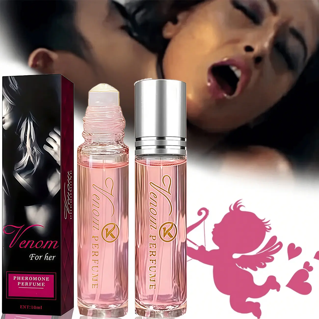 Women's Pheromone Fragrance Product (1 Pc) - Floral Sweet Perfume, Aromatic Sweet Scent, Aroma Fragrance Floral, 4-6 Hour Long-Lasting, Premium for Commuting & Dates, Ideal Valentine's Day Womens Gifts, Beauty Products, Gifts For Women, Floral Scent Fragr