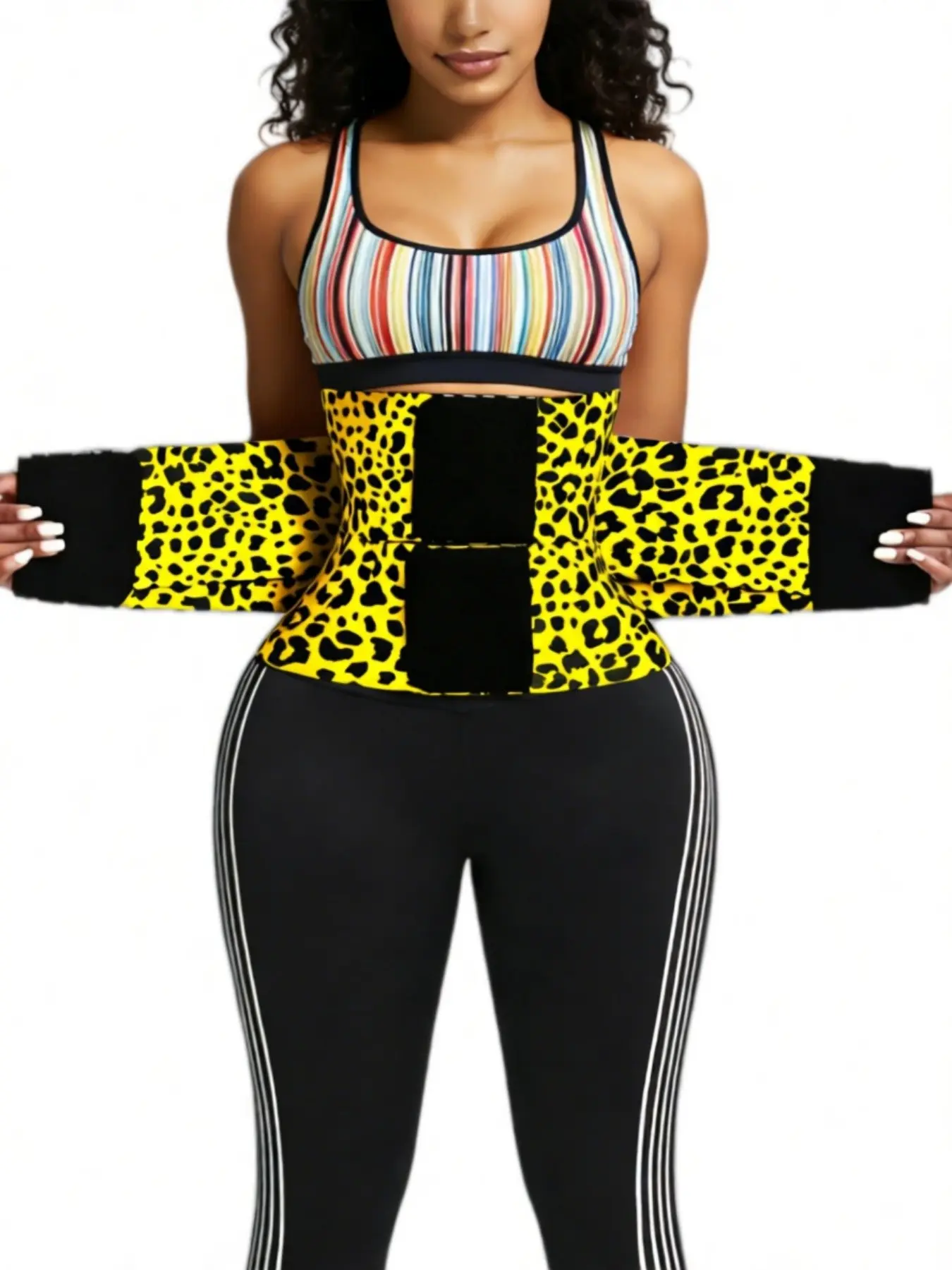 1 Count Women's Sports Fitness Waist Trainer Belt, Waist Trimmer, Sweat-Wicking Comfortable Waist Cincher, Compression Faja, Shapewear Belts, Suitable for Daily Wear & Parties, Workout Waistband, Waist Training Belt