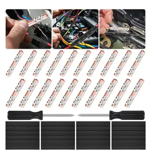 10Pcs 100A Terminal Blocks Wire Connector Nut Kit - Quick Wiring Connection with Screws and Tube, 4-6AWG Wires Circuit Splicing Connector,for Household Appliances