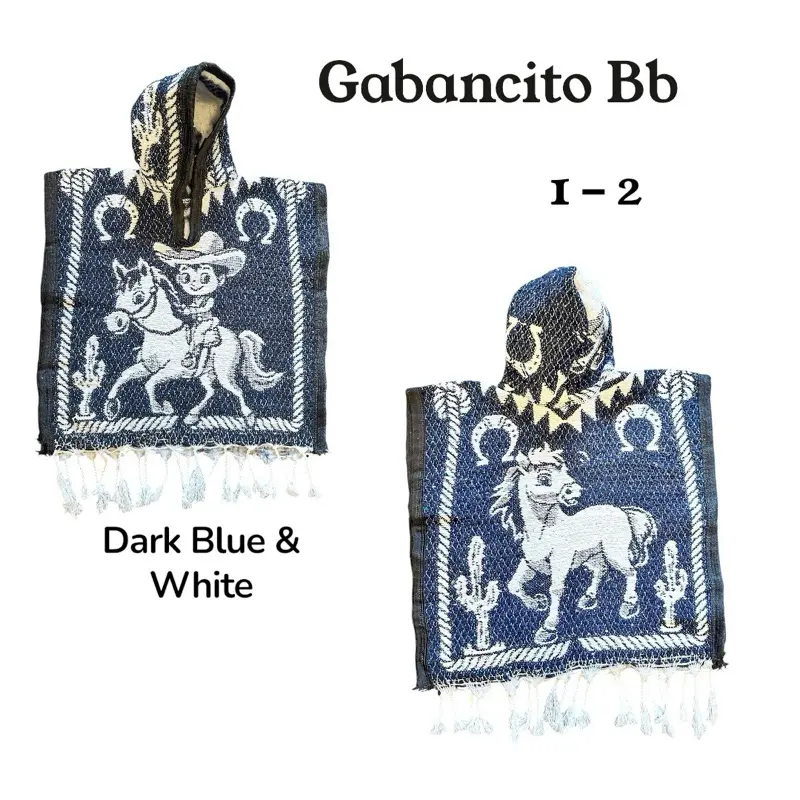 Gbn Bb Caballo Dark Blue & White