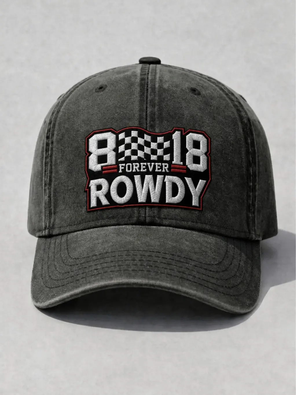 Embroidered Kyle Busch Baseball Cap, 8 to 18 Forever Rowdy Hat, NAS.CAR Hat, Gift For Women, Trend Inspired Night Sky Fashion Statement