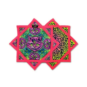 Cheshire Dreams - UV - Mini Flow Star